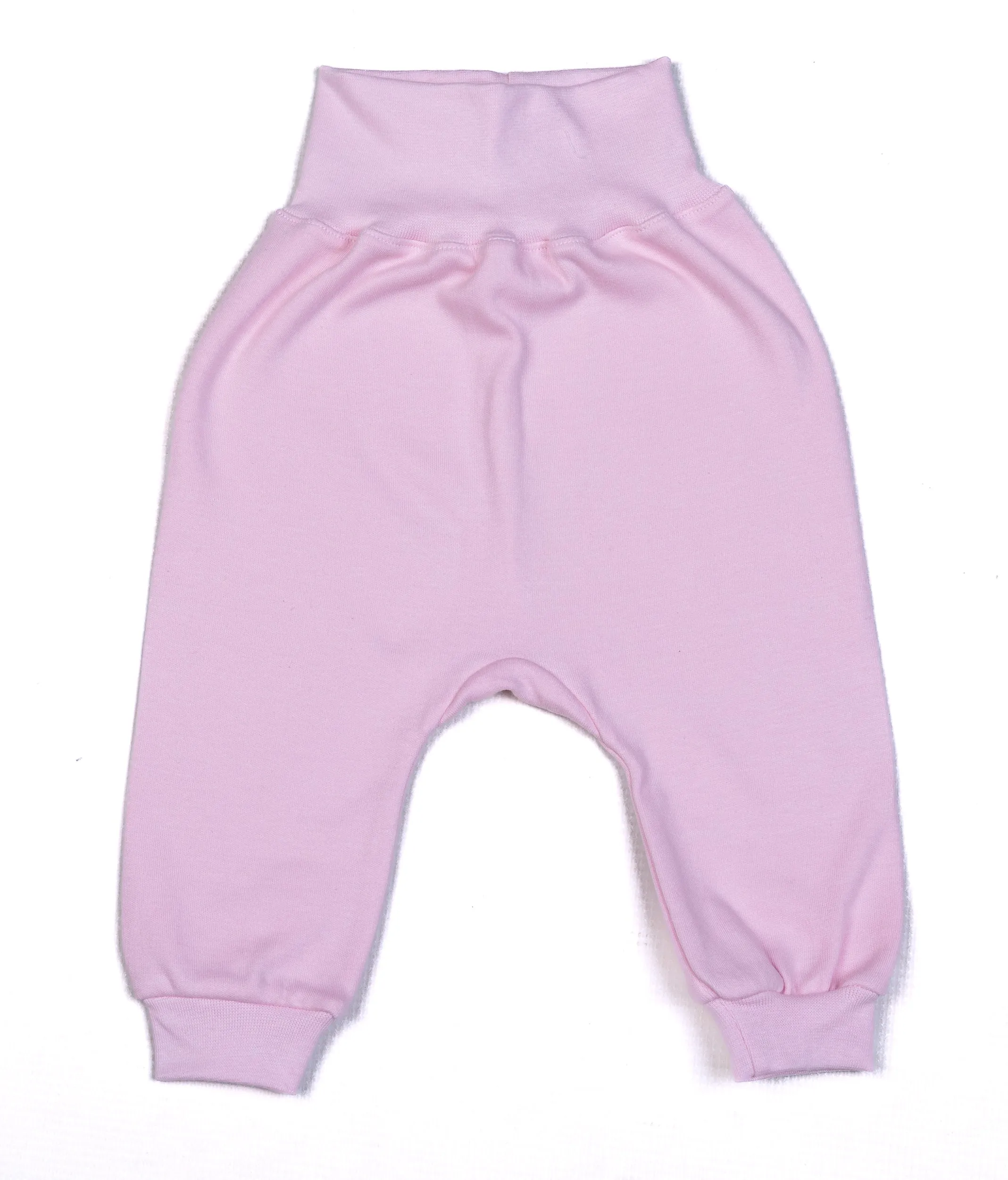 2-Pack 100% Cotton Baby Blank Sweatpants In Mixed Colours