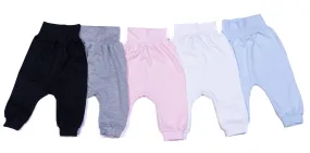 2-Pack 100% Cotton Baby Blank Sweatpants In Mixed Colours