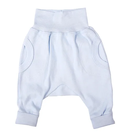 2-Pack Blank Baby Harem Pants 100% Cotton Mixed Colours