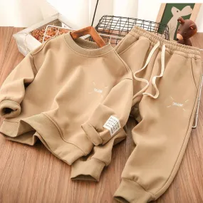 2 Pcs Boys Pants Suit 495550  - (4-5Y)