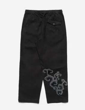 5031 Tibetan Clouds Track Pants Black