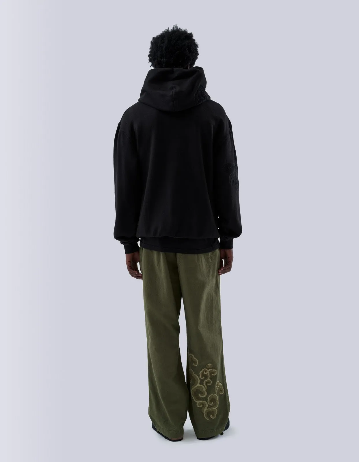 5031 Tibetan Clouds Track Pants Olive