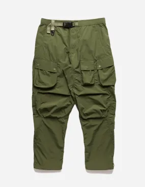 5040 Veg Dyed Cargo Track Pants Olive