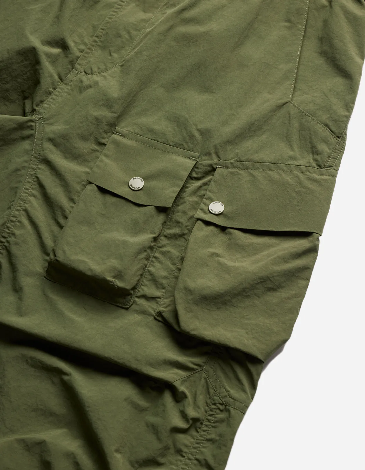 5040 Veg Dyed Cargo Track Pants Olive