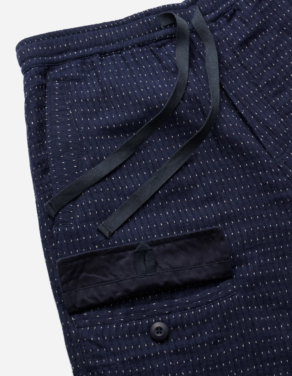 5115 Noragi Cargo Loose Track Pants Indigo