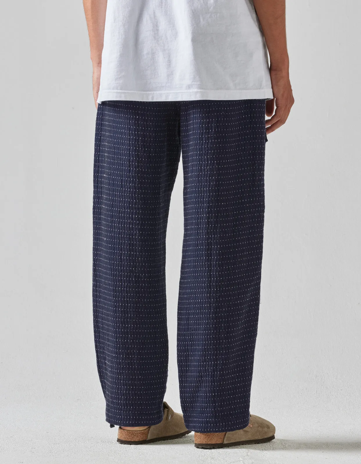 5115 Noragi Cargo Loose Track Pants Indigo