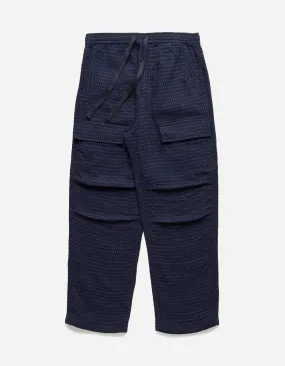 5115 Noragi Cargo Loose Track Pants Indigo