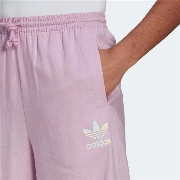 ADIDAS 7/8 LINEN WIDE-LEG PANTS