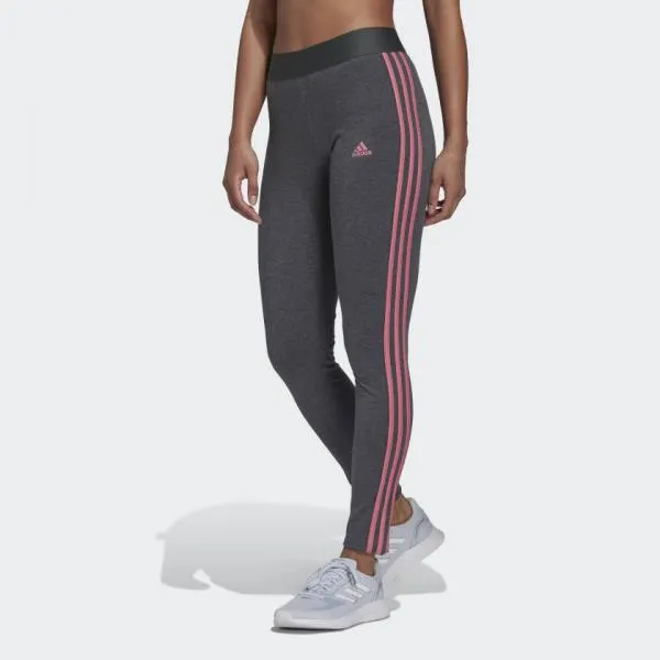 adidas - Women - Essentials Legging - Dark Grey Heather/Rose Tone