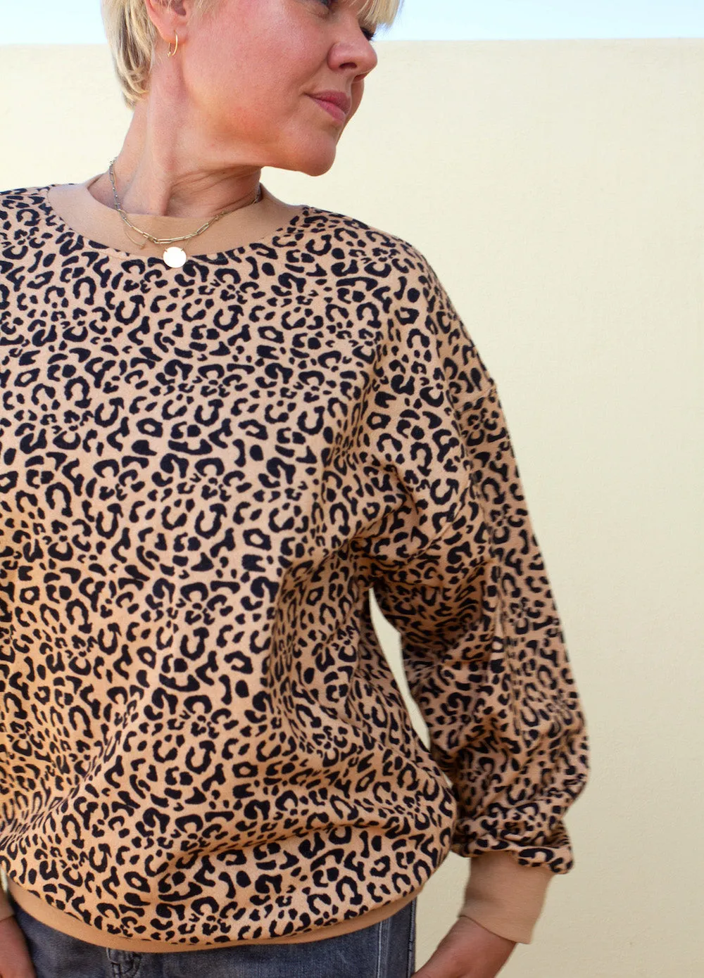 ADULT Boxy Sweater I Jungle