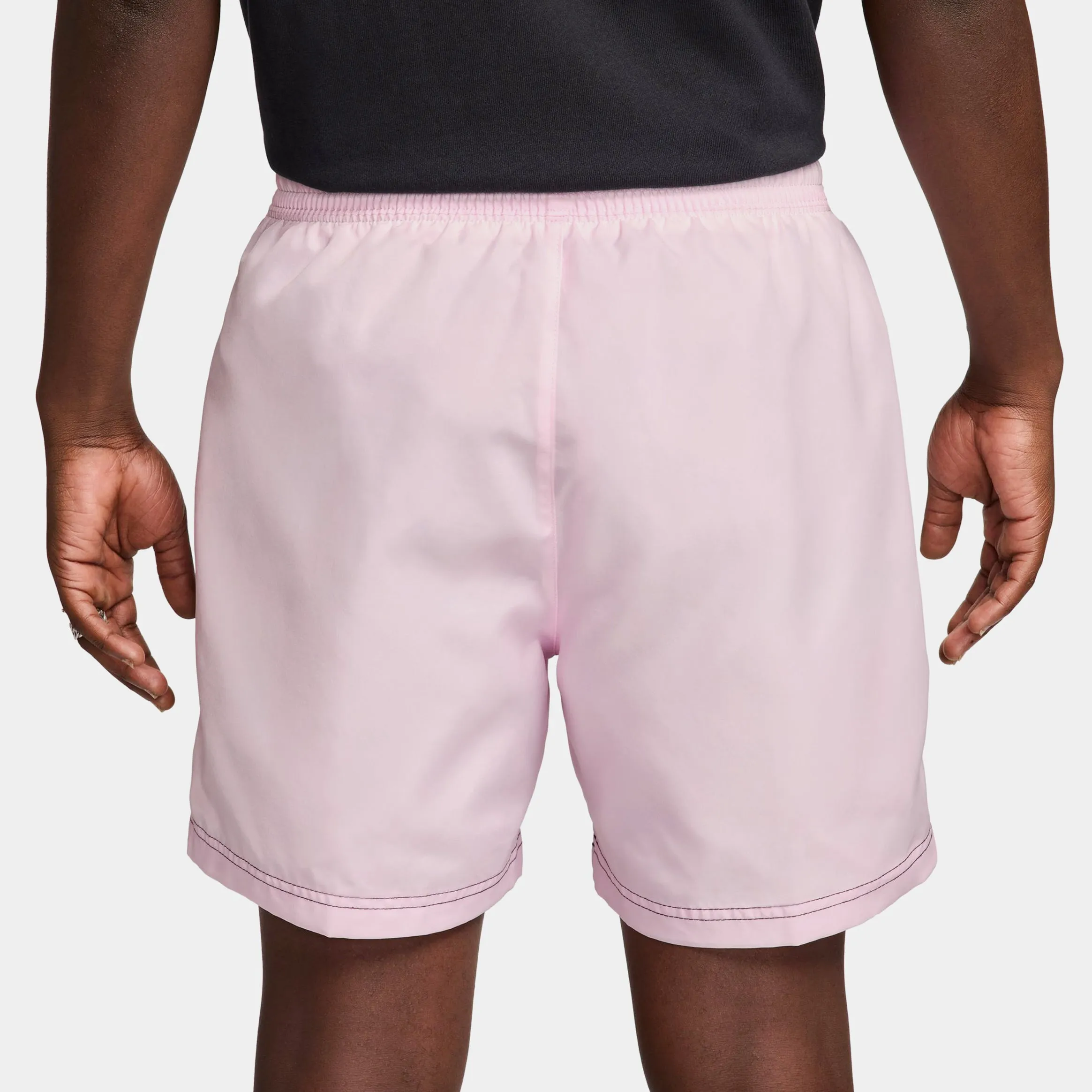 Air Woven Track Mens Shorts (Pink/Black)