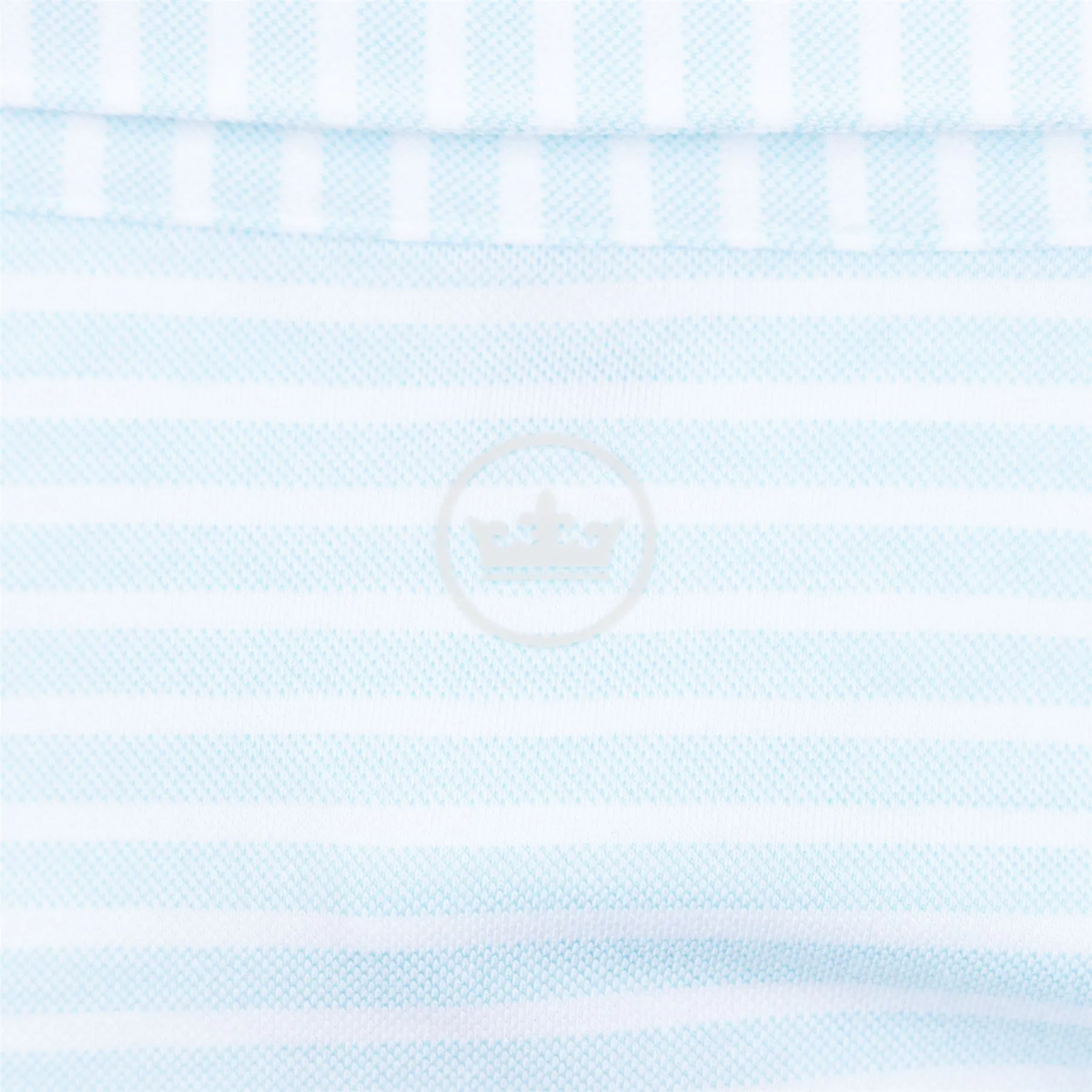 Albatross Tailored Fit Cotton Pique Polo Iced Aqua Blue - SS24