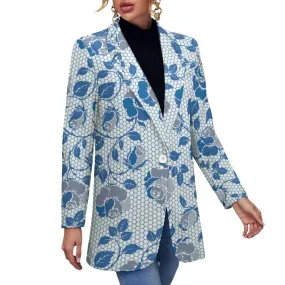 All Over Print Women's Blazer Women's casual suit