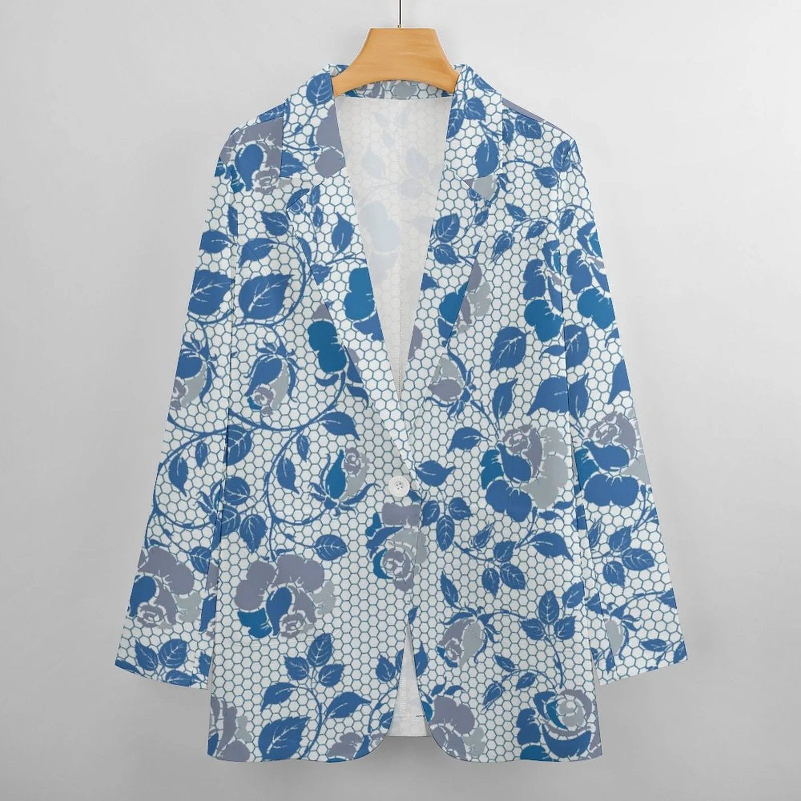 All Over Print Women's Blazer Women's casual suit