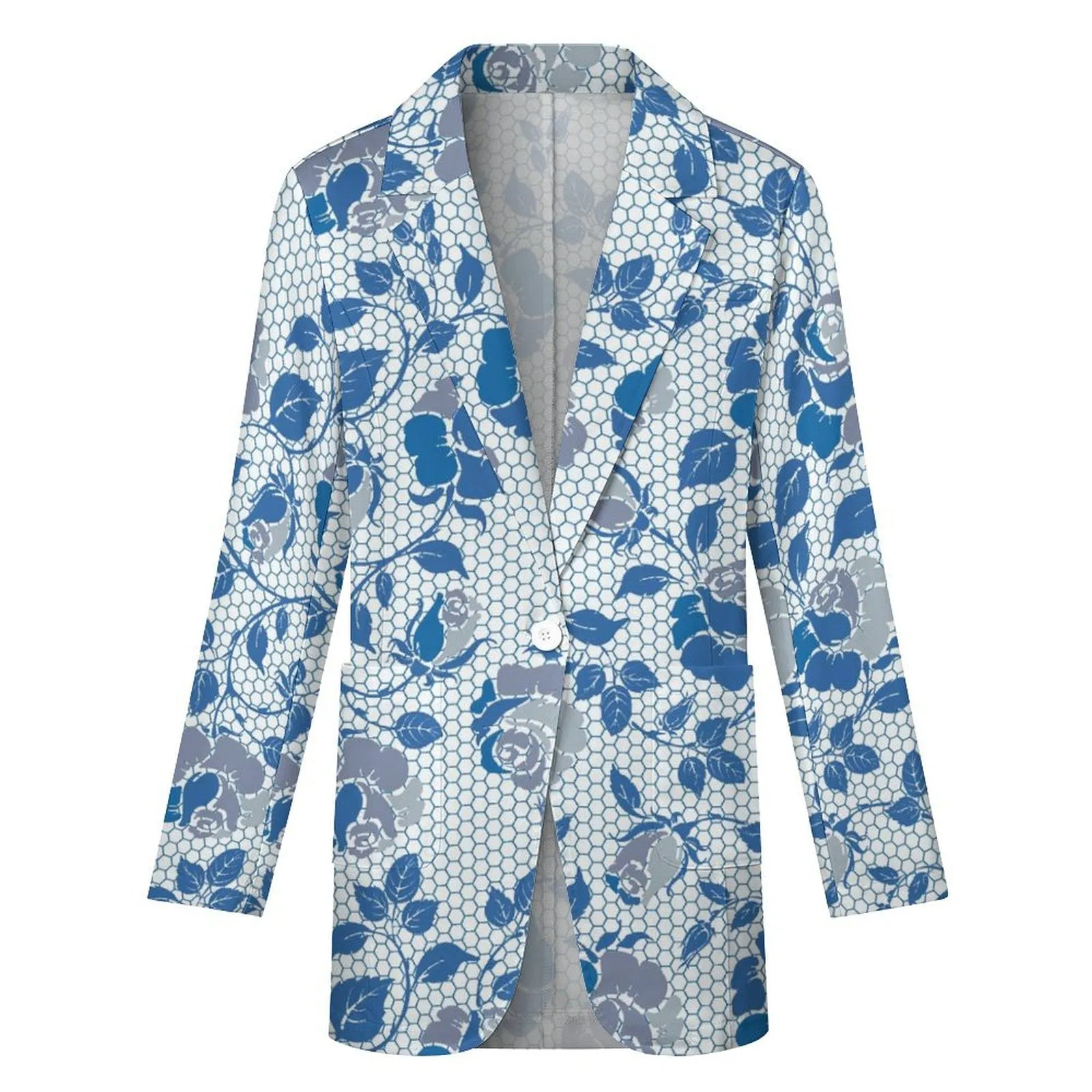 All Over Print Women's Blazer Women's casual suit