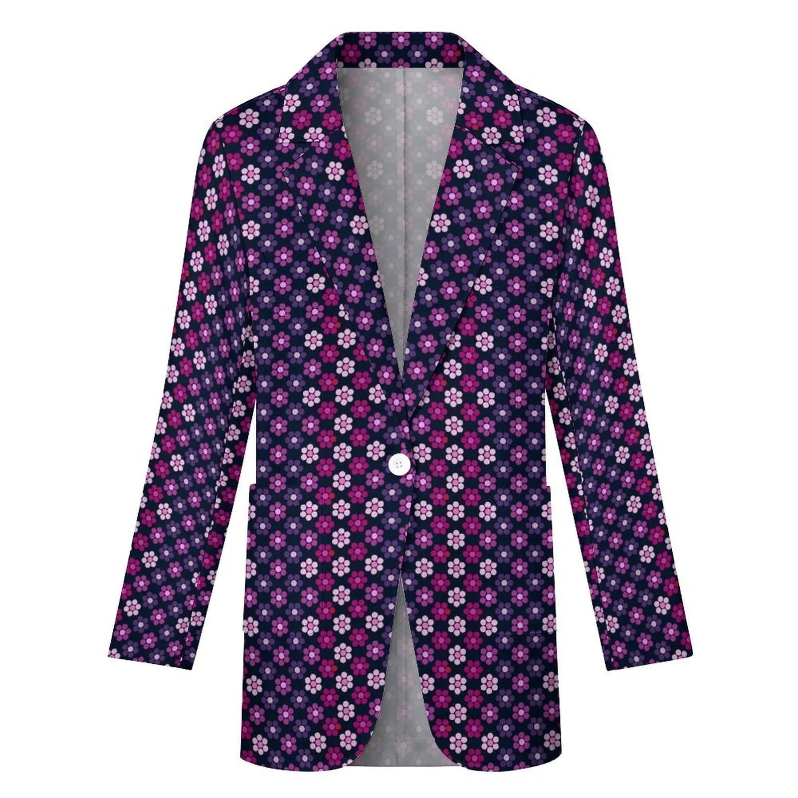 All Over Print Women's Blazer Women's casual suit