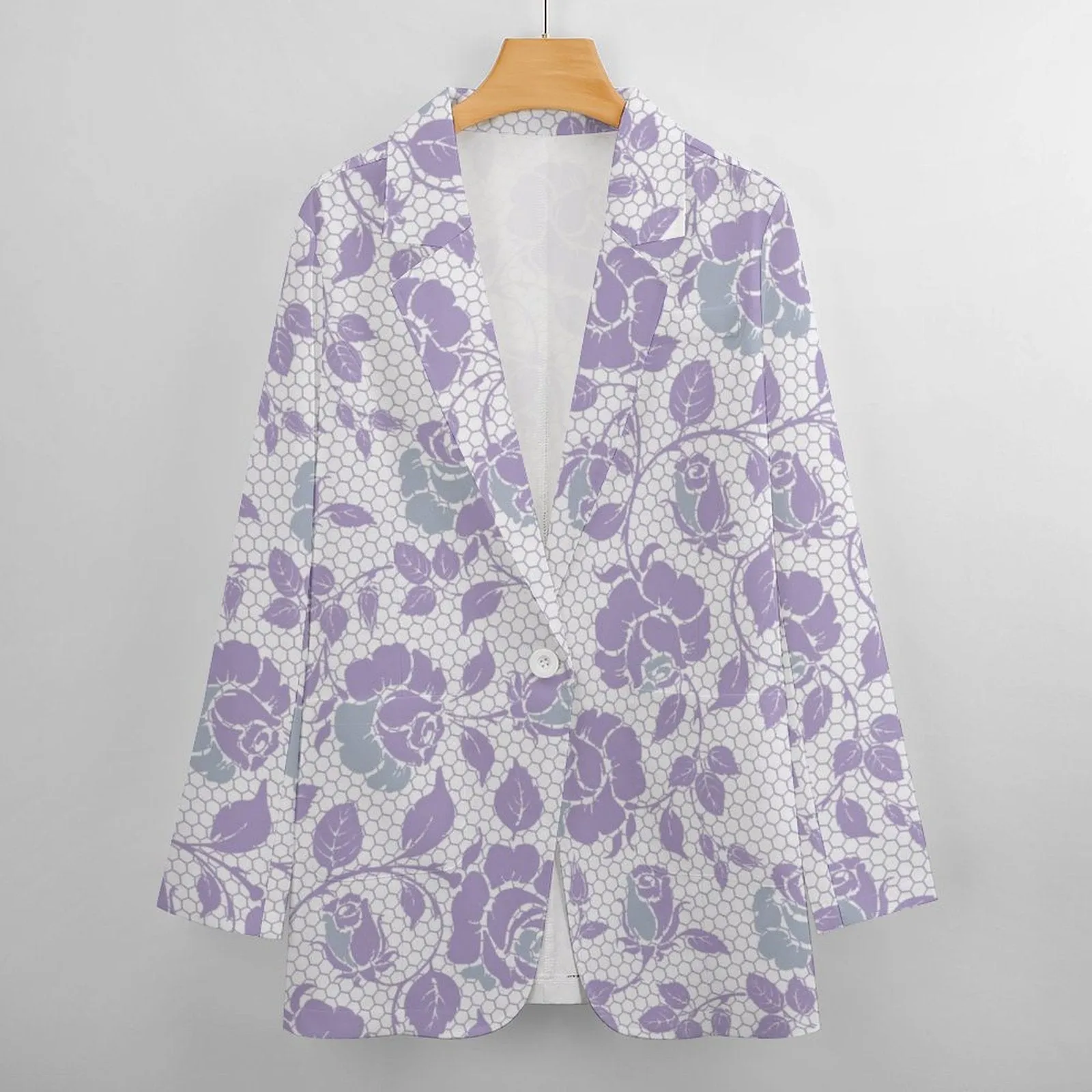 All Over Print Women's Blazer Women's casual suit