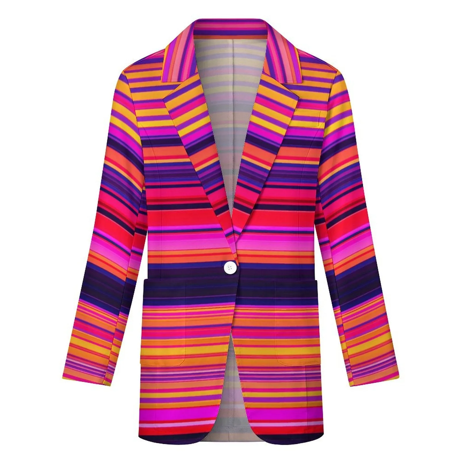 All Over Print Women's Blazer Women's casual suit