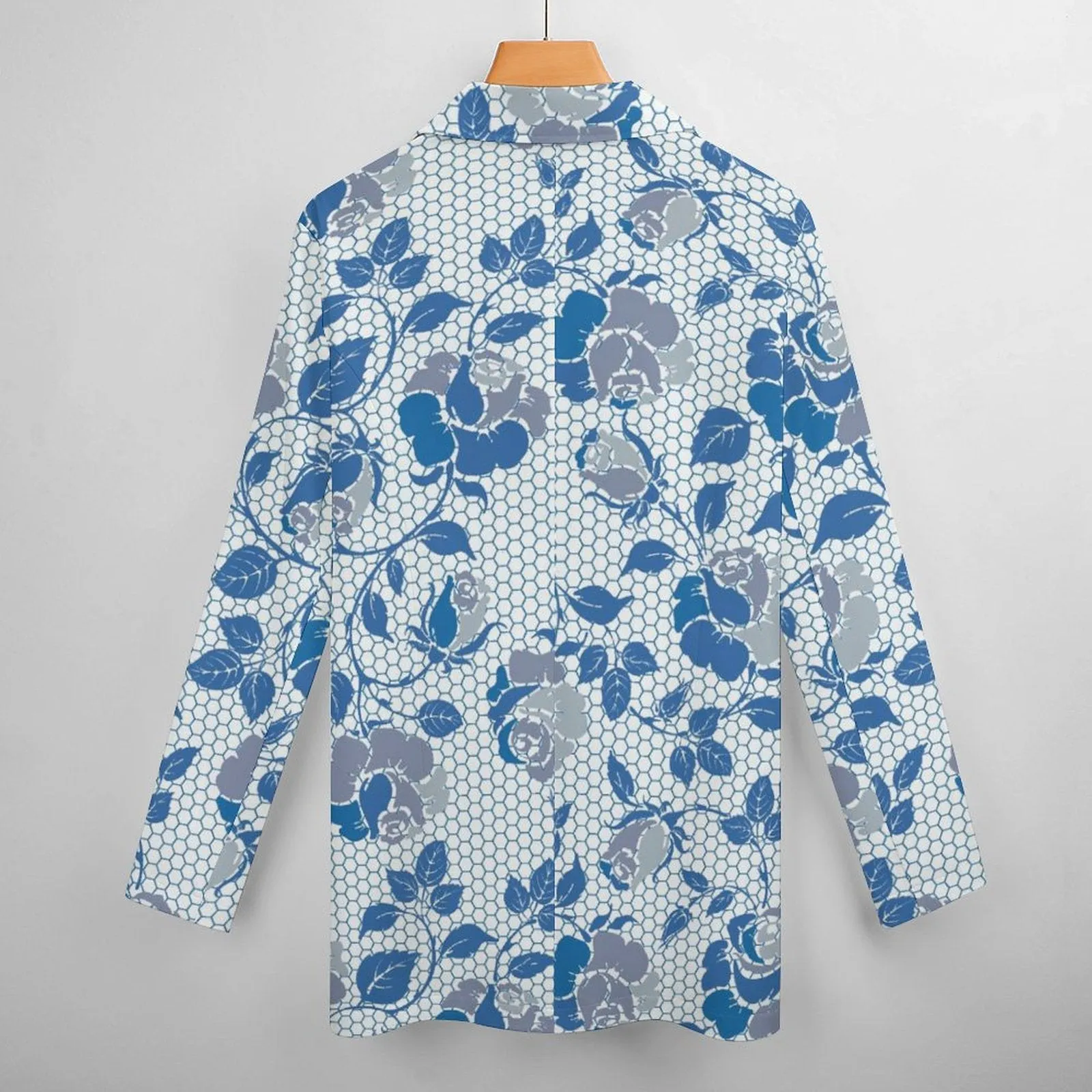 All Over Print Women's Blazer Women's casual suit