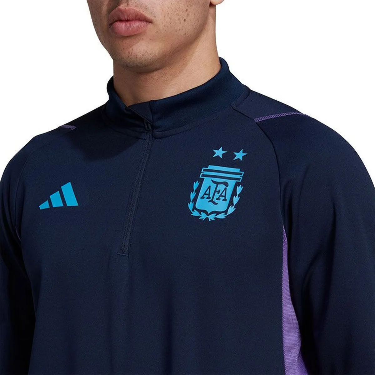 Argentina training technical Soccer tracksuit 2022/23 navy - Adidas