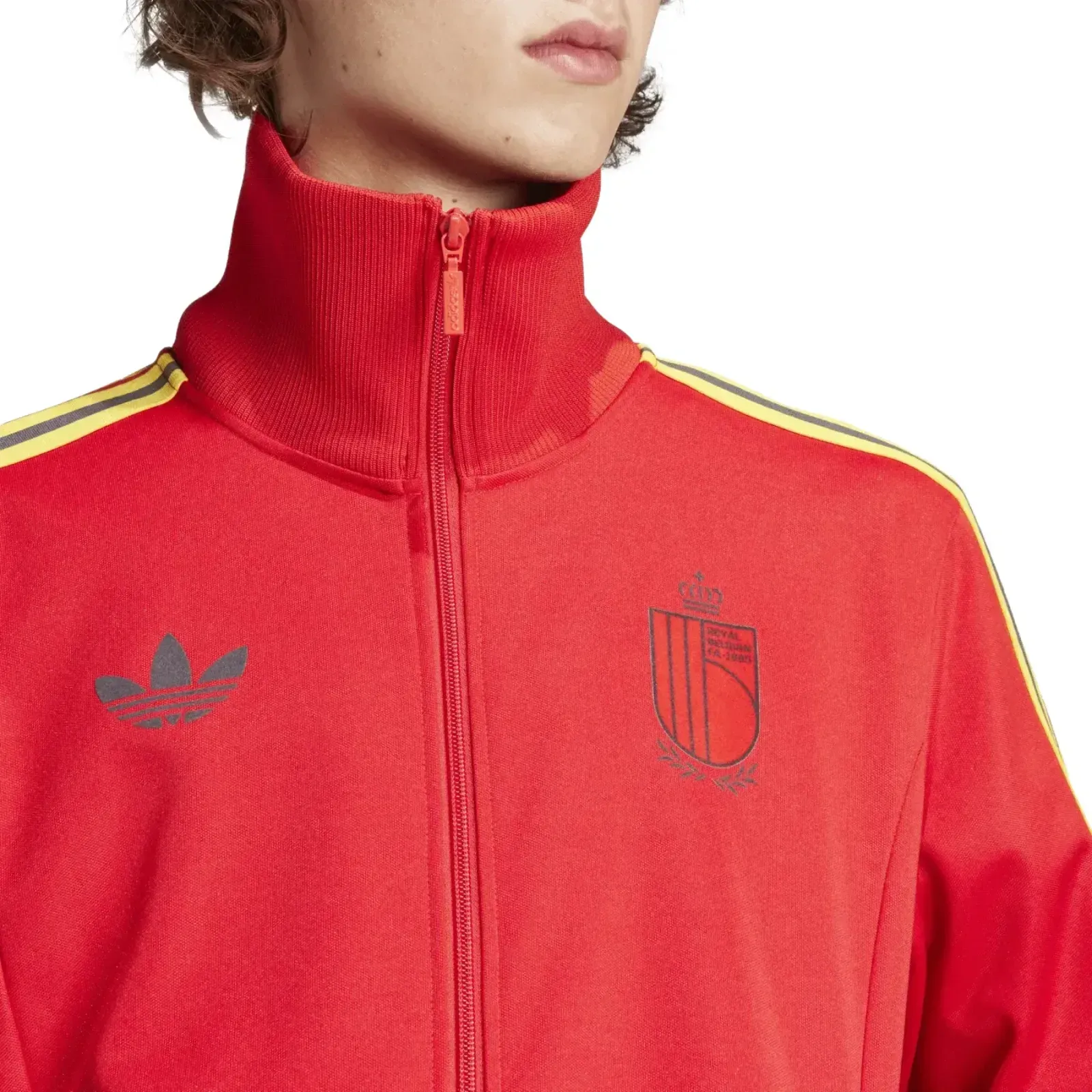 Belgium Originals casual presentation Soccer tracksuit 2024/25 - Adidas