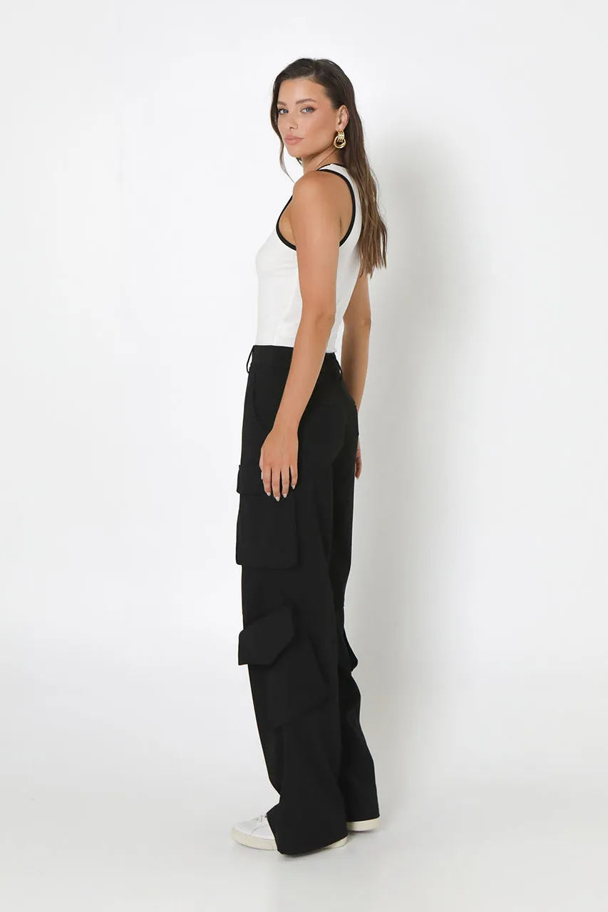 Blane Cargo Pants | Black