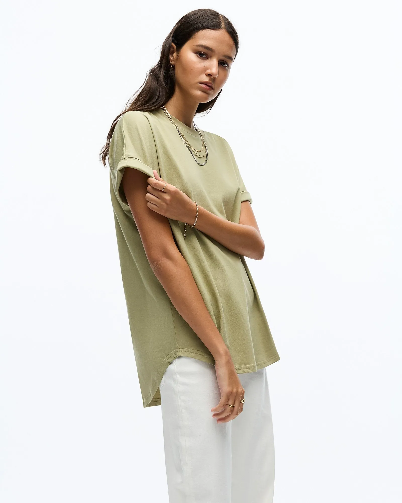 CELESTE T.SHIRT - LIGHT KHAKI