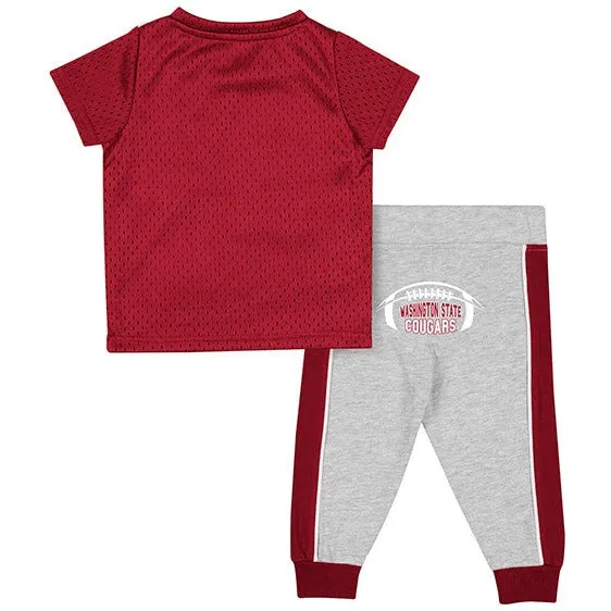 Colosseum Infant WSU Jersey Sweat Set