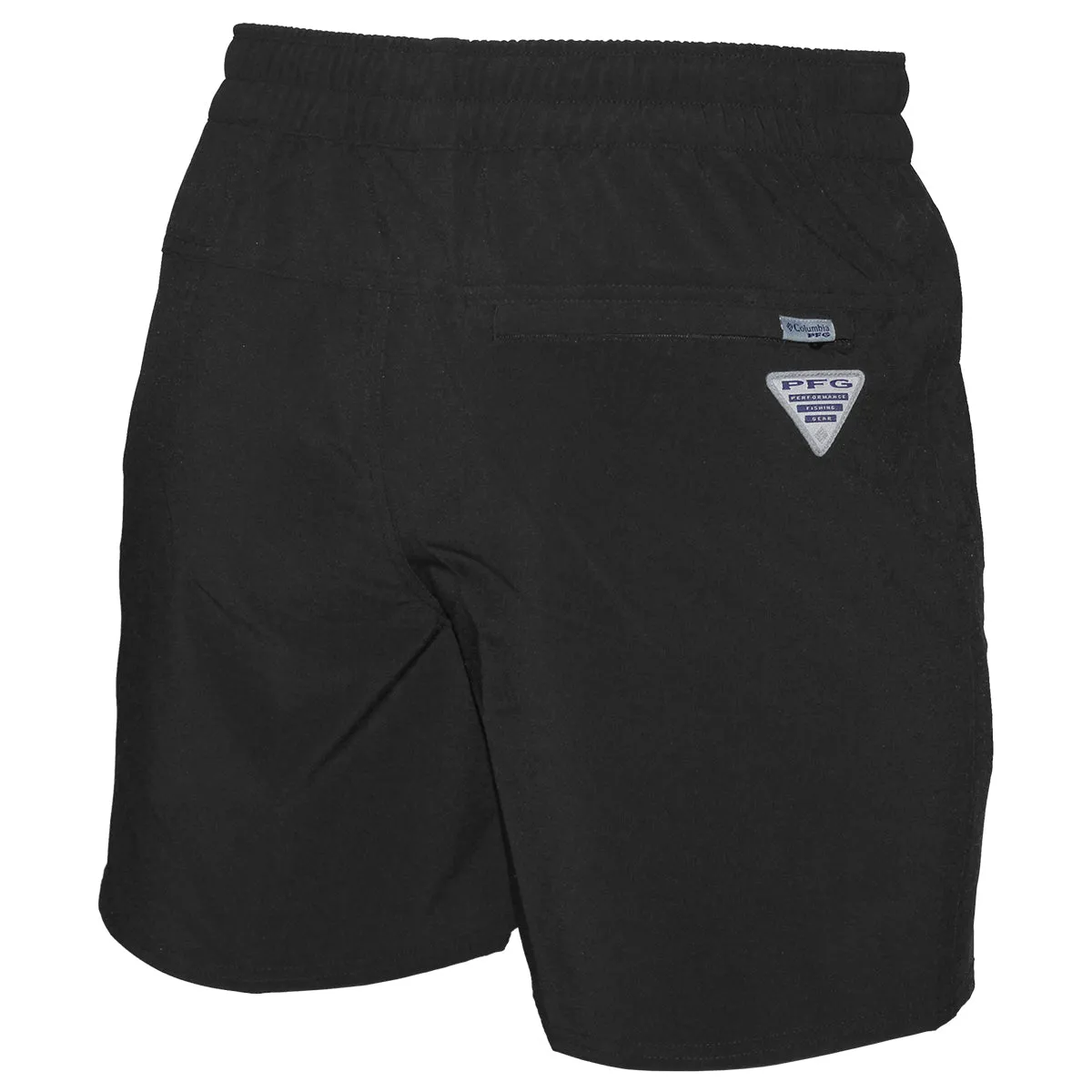 Columbia Men's Seminole Logo Terminal Roamer Stretch Short - Black