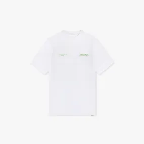 CROYEZ COLLECTION T-SHIRT - WHITE/GREEN