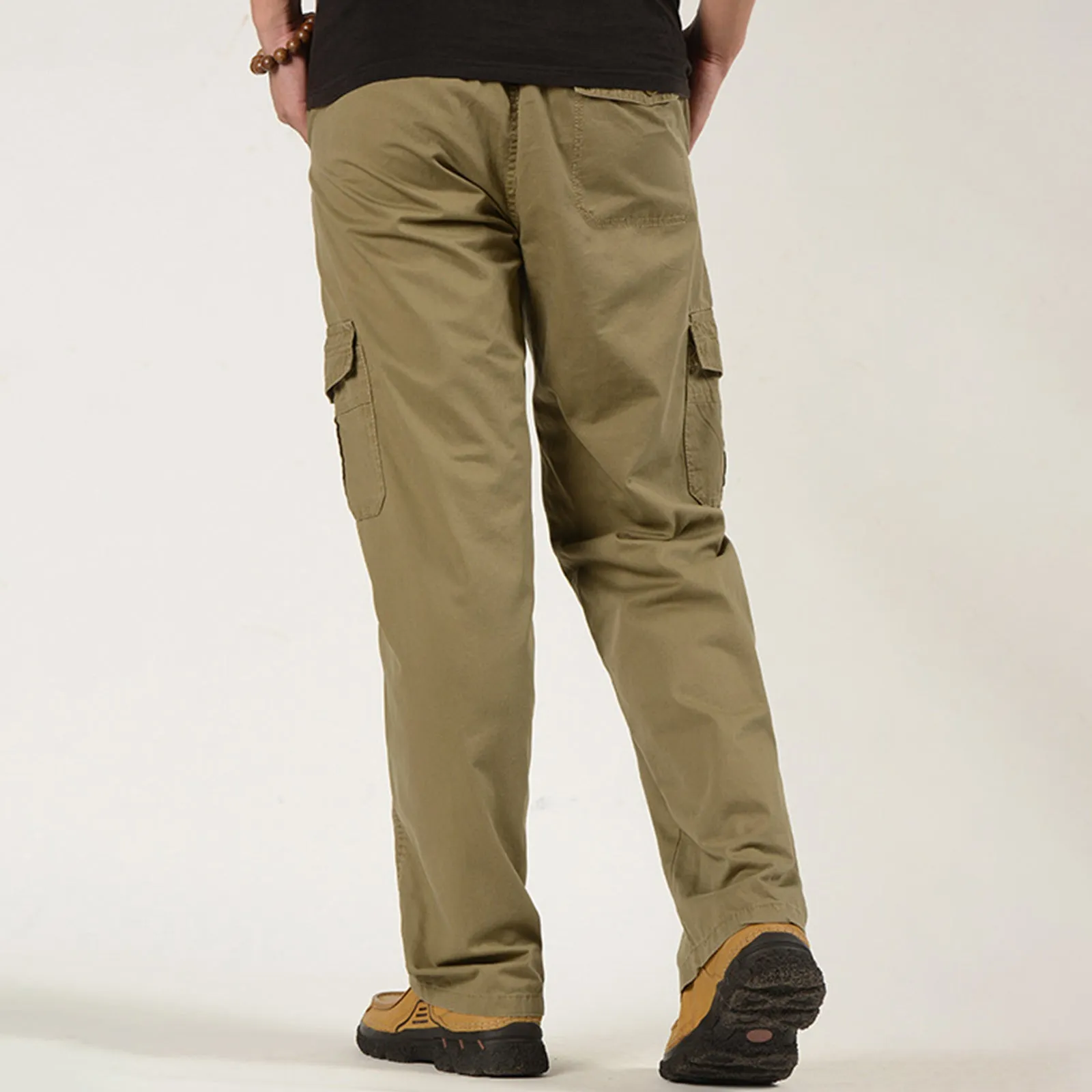 CUSUAL LOOSE MULTI-POCKETS  CARGO PANTS