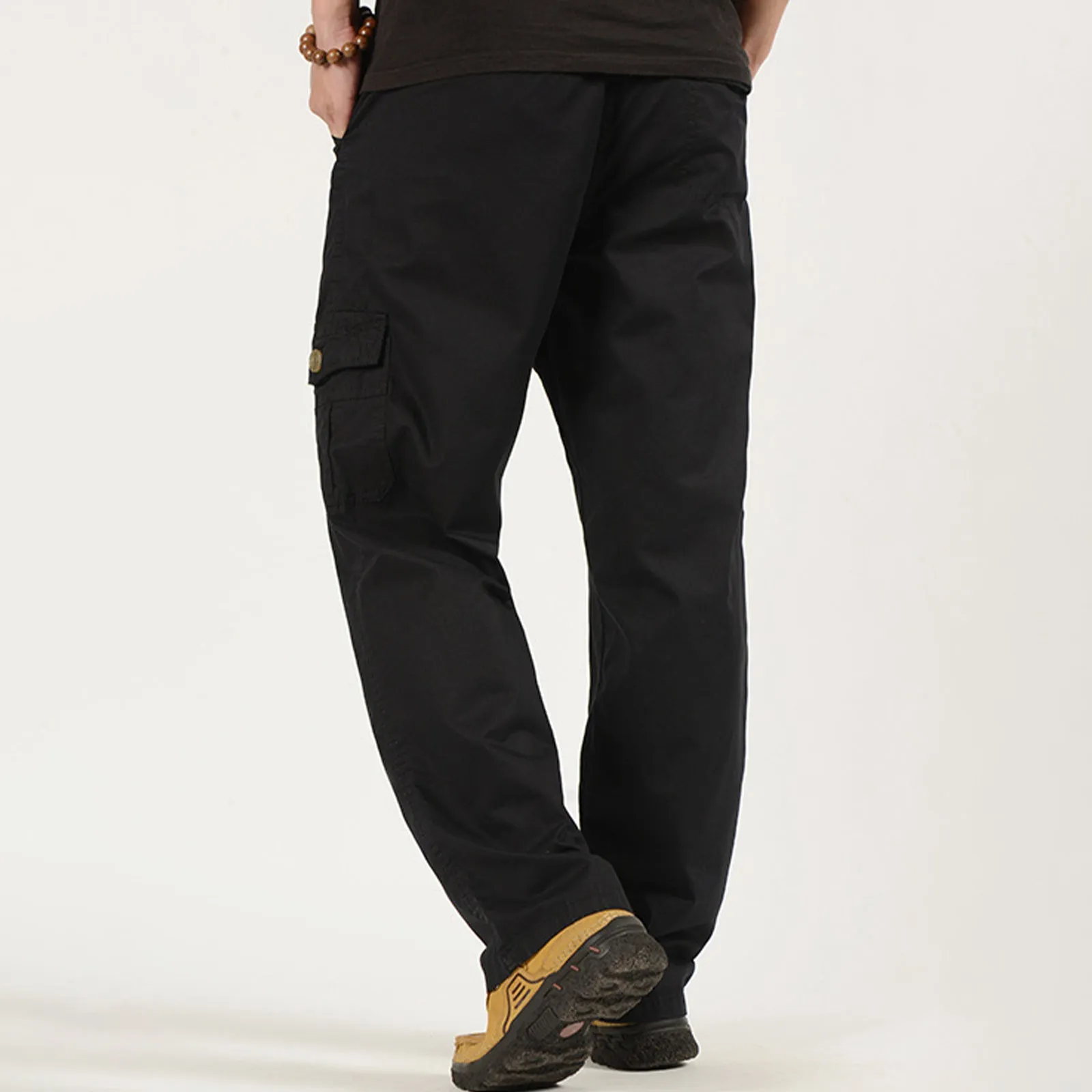 CUSUAL LOOSE MULTI-POCKETS  CARGO PANTS