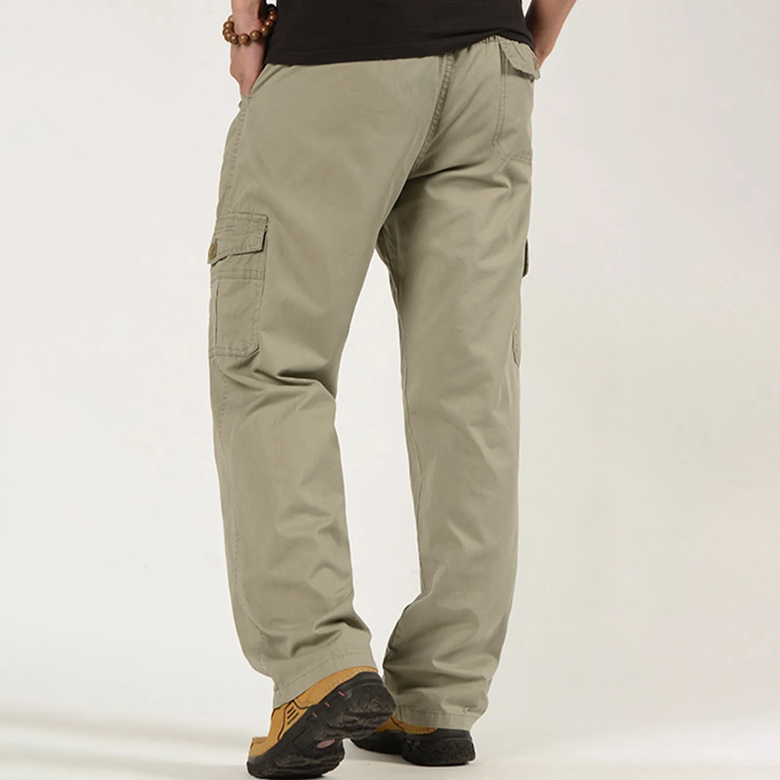 CUSUAL LOOSE MULTI-POCKETS  CARGO PANTS