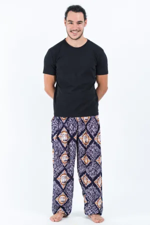 Diamond Elephant Men's Elephant Pants in Purple