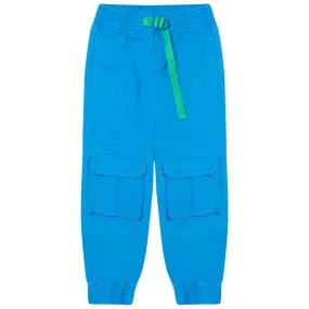 Drawstring Cargo Track Pants