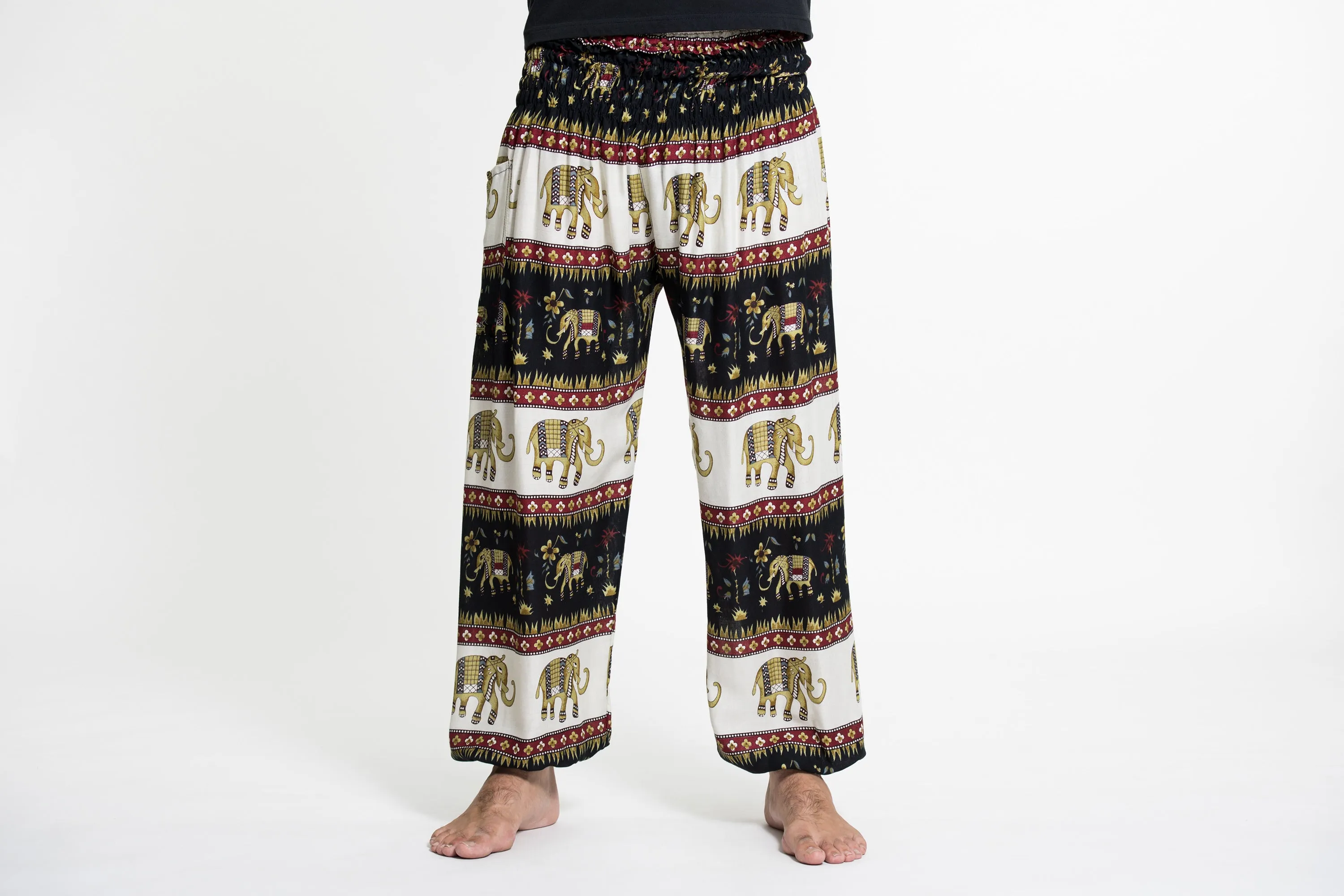 Elephant Bliss Men's Elephant Pants in Black