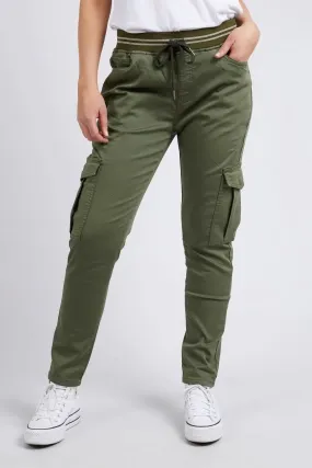 Elm Margo Cargo Jogger - Four Leaf Clover