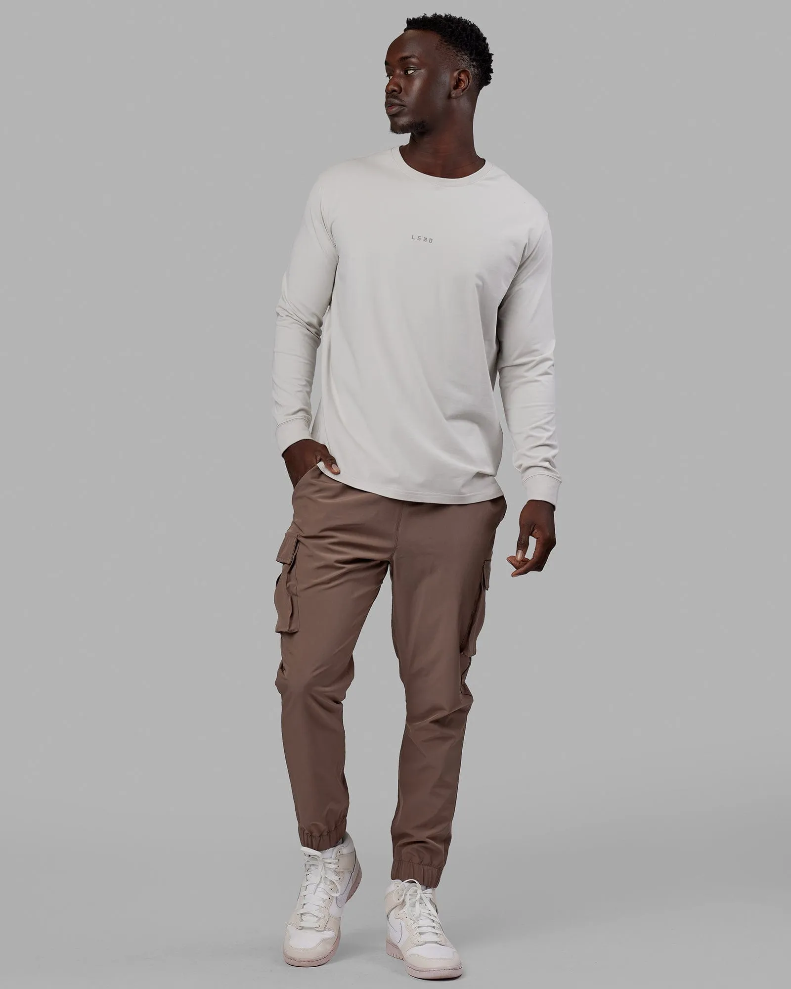 Energy Stretch Performance Cargo Joggers - Deep Taupe