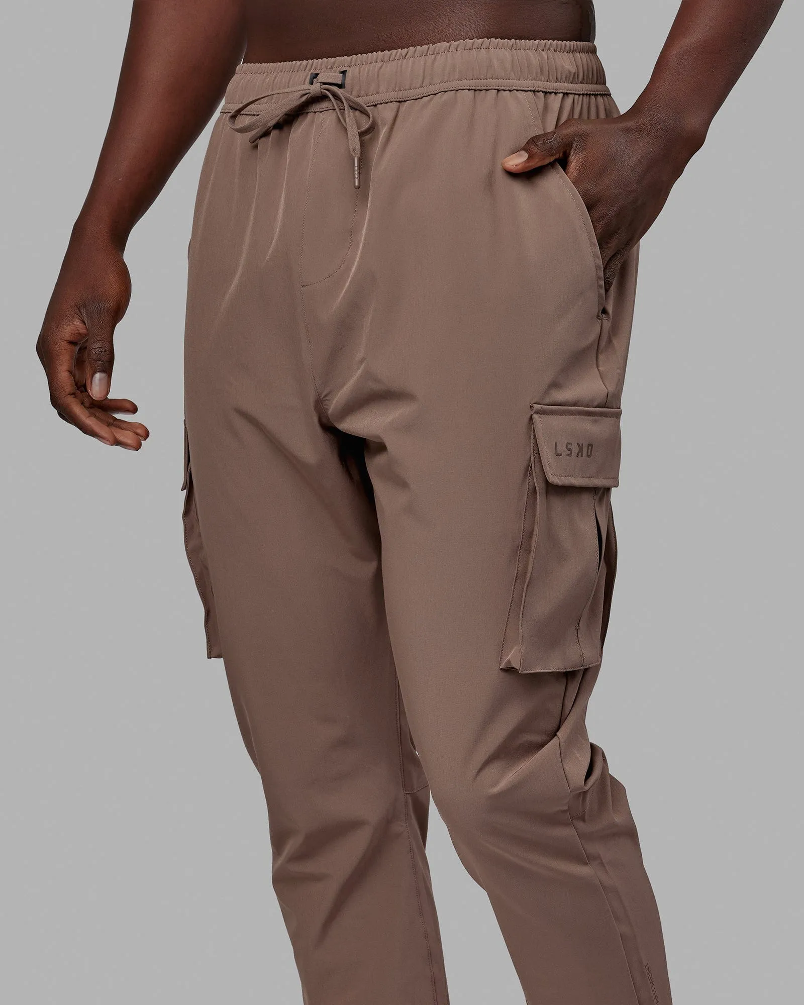 Energy Stretch Performance Cargo Joggers - Deep Taupe