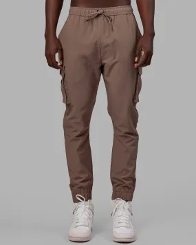 Energy Stretch Performance Cargo Joggers - Deep Taupe