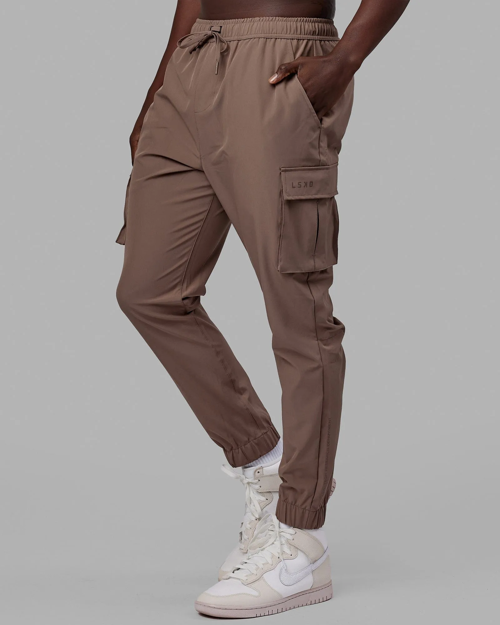 Energy Stretch Performance Cargo Joggers - Deep Taupe