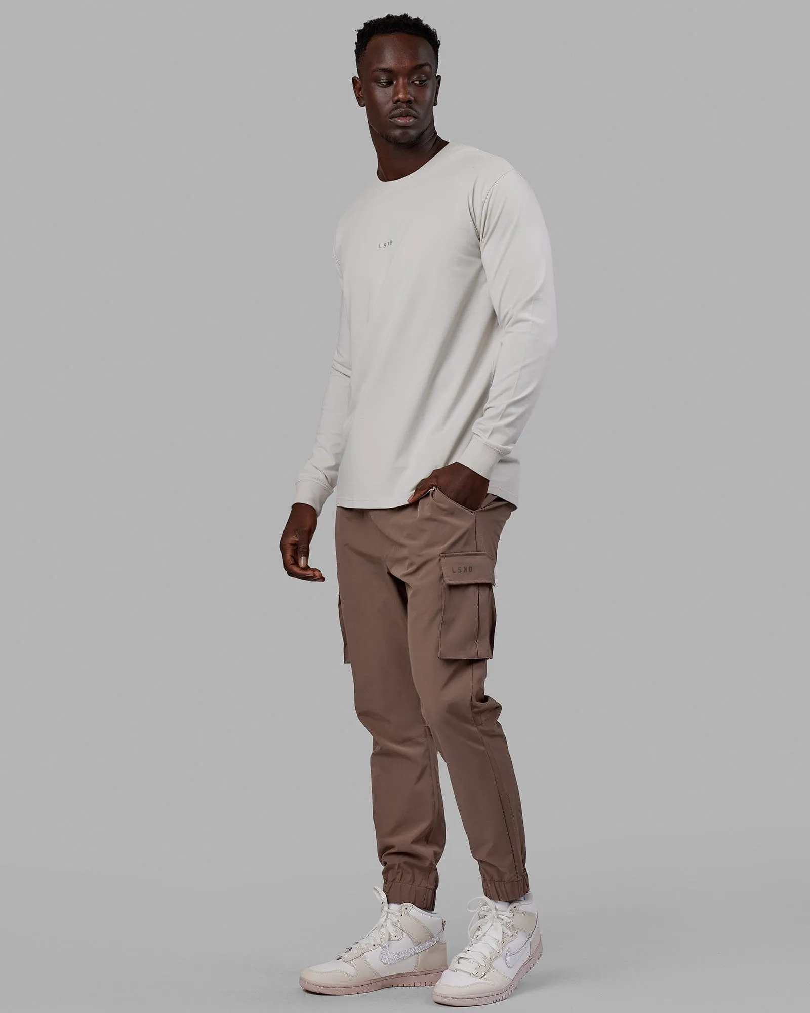 Energy Stretch Performance Cargo Joggers - Deep Taupe