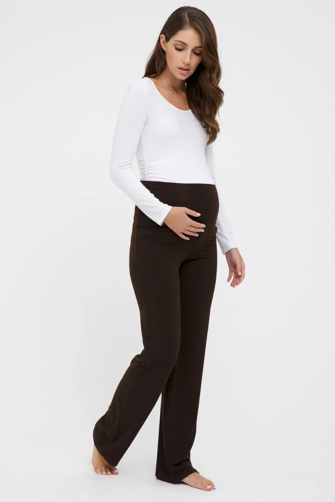 Essential Bamboo Pants - Chocolate