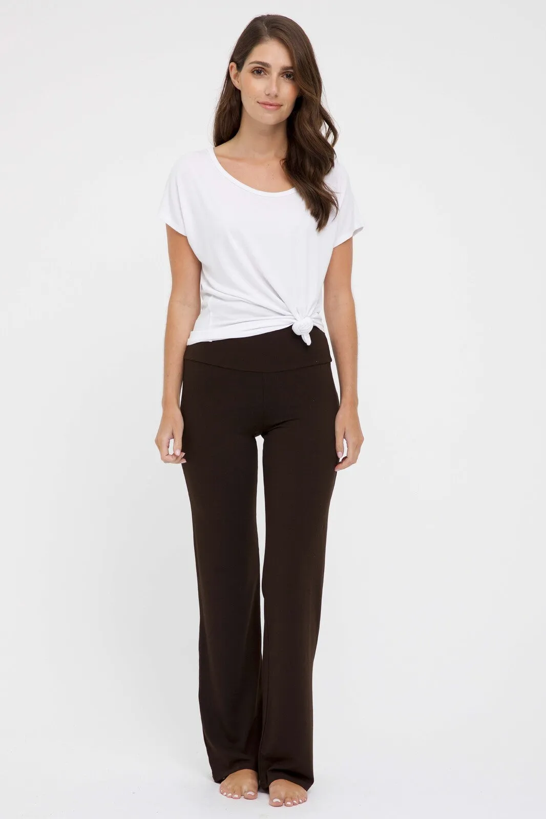 Essential Bamboo Pants - Chocolate