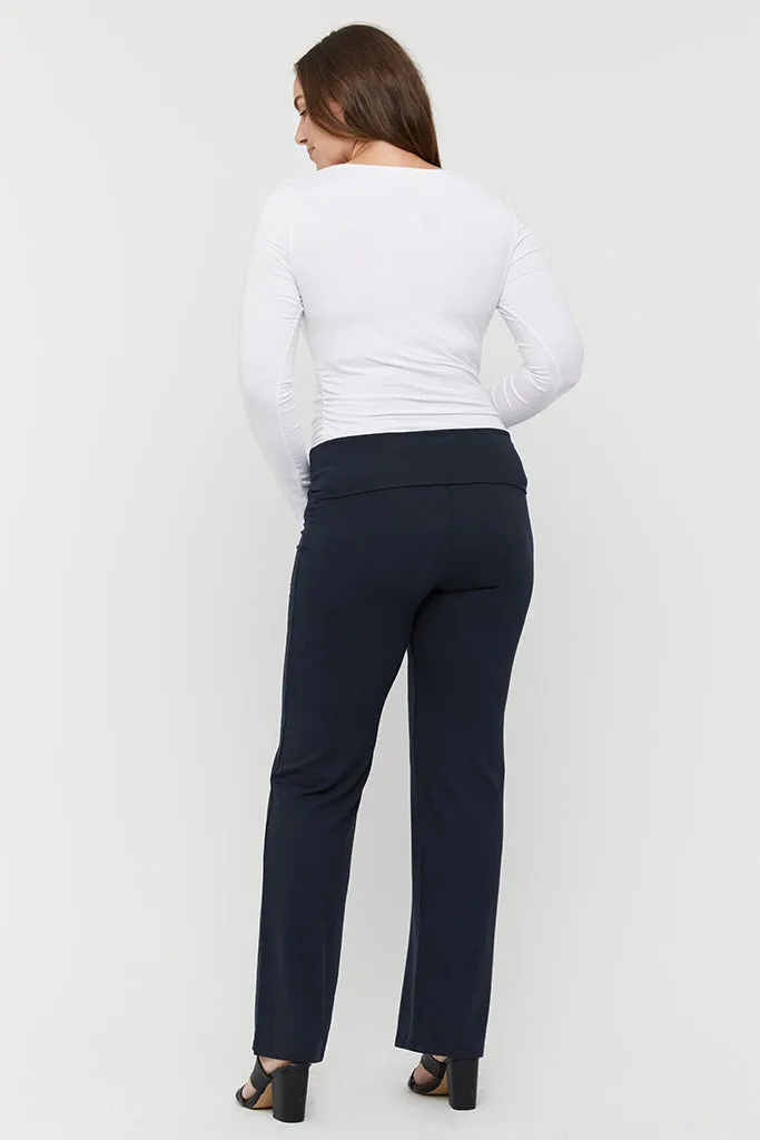 Essential Bamboo Pants - Dark Navy