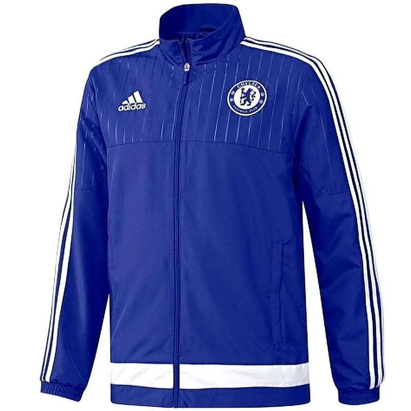 FC Chelsea blue presentation Soccer tracksuit 2015/16 - Adidas