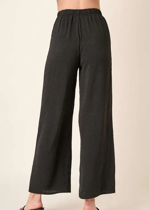 FINAL SALE - Black Airflow Pants