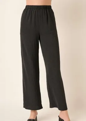 FINAL SALE - Black Airflow Pants