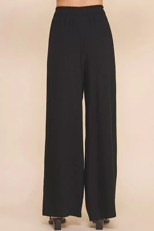 FINAL SALE - Linen Wide Leg Pants - 3 Colors!