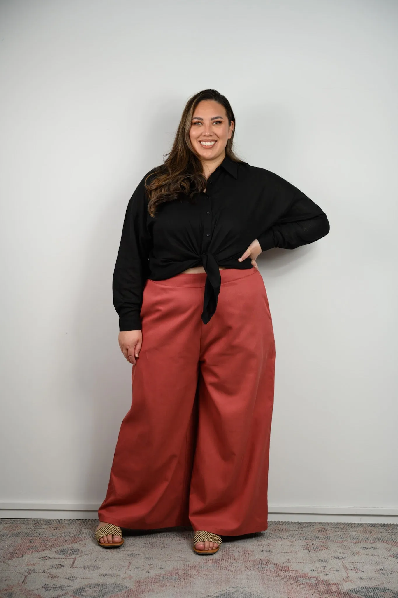 Gia pants - Terracotta